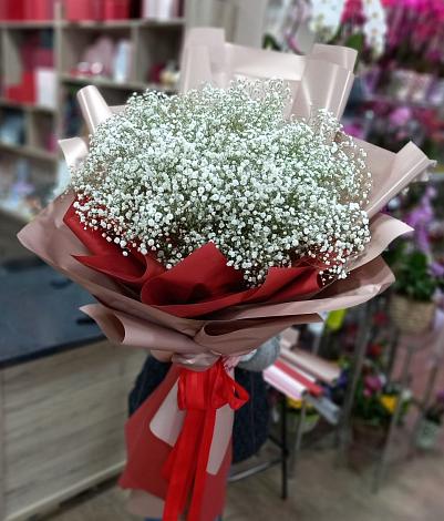 Букет цветов из: Гипсофила в Селятино