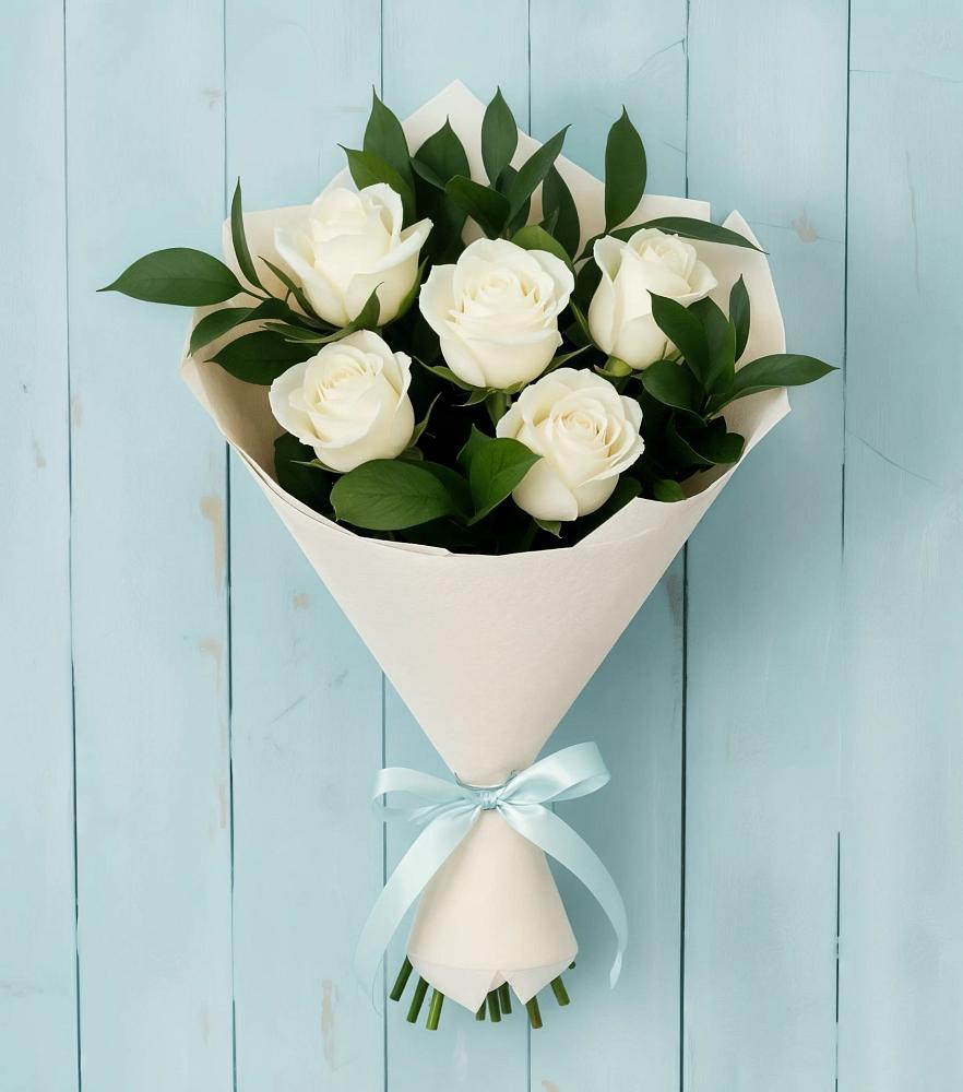 Букет цветов из: Розы в Селятино