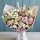 Букет цветов из: Альстромерии и Розы в Селятино
