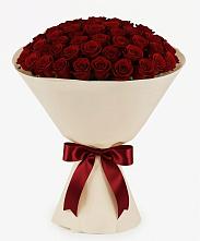 Букет 101 Бордовая роза Блэк Бакарра #REPLACE_PRED# Селятино