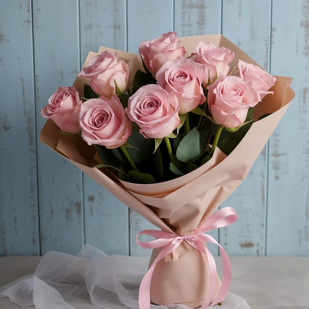 Букет цветов из: Розы в Селятино