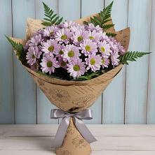 Букет цветов из:  Хризантемы в Селятино