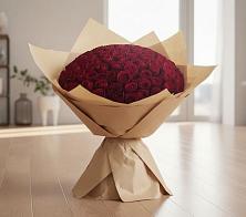 Букет 101 Красная роза в Селятино