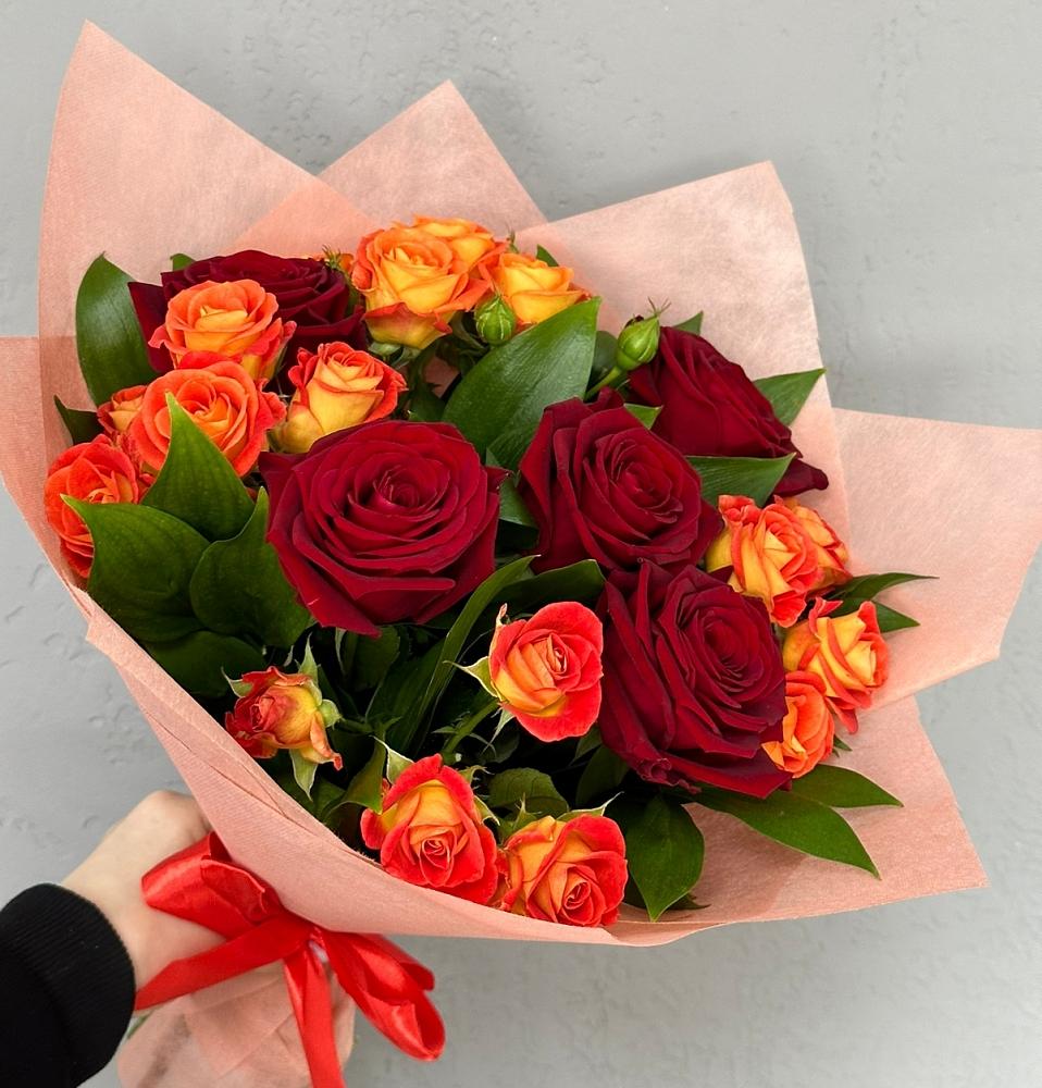 Букет Любовь и восторг в Селятино