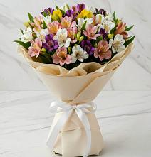 Букет цветов из:  Альстромерии #REPLACE_PRED# Селятино