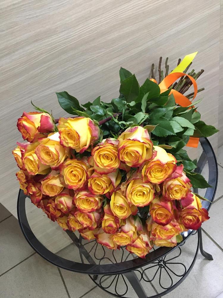 Букет Желтые розы в Селятино