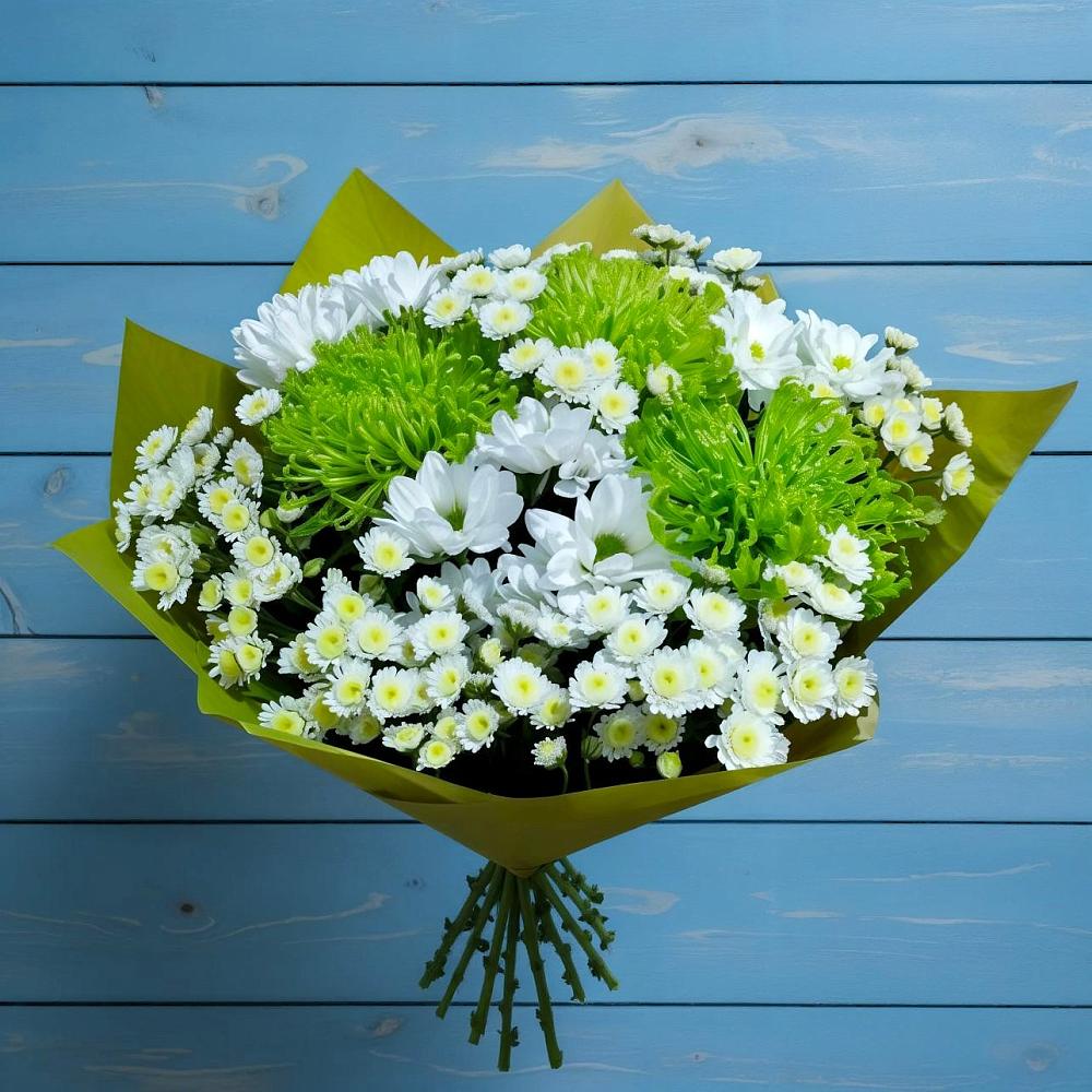 Букет цветов из: Хризантемы в Селятино