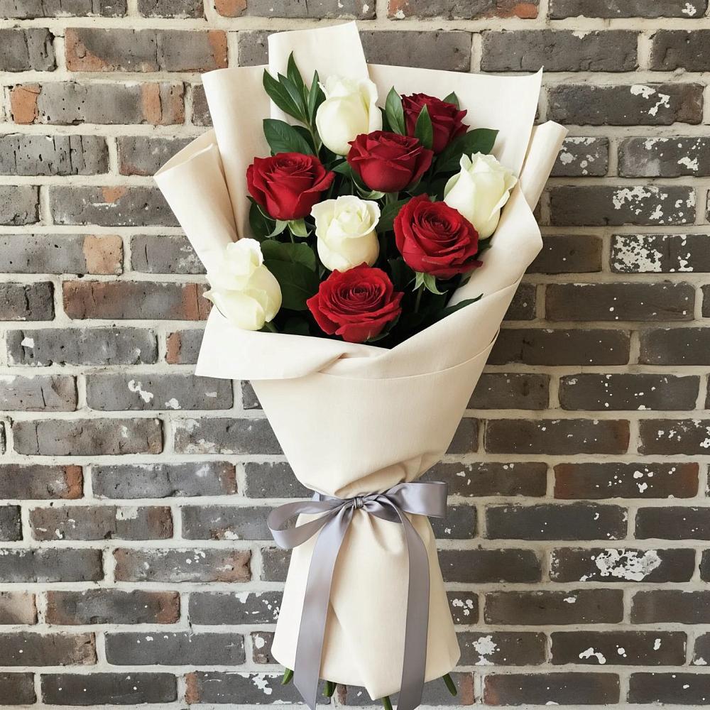 Букет цветов из: Розы в Селятино