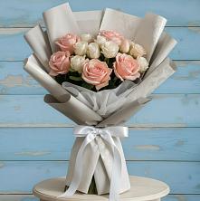 Букет цветов из:  Розы в Селятино