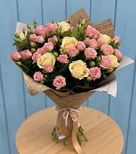 Букет цветов из:  Розы в Селятино