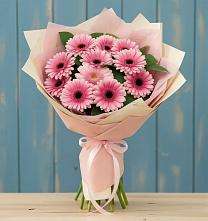 Букет цветов из:  Герберы в Селятино
