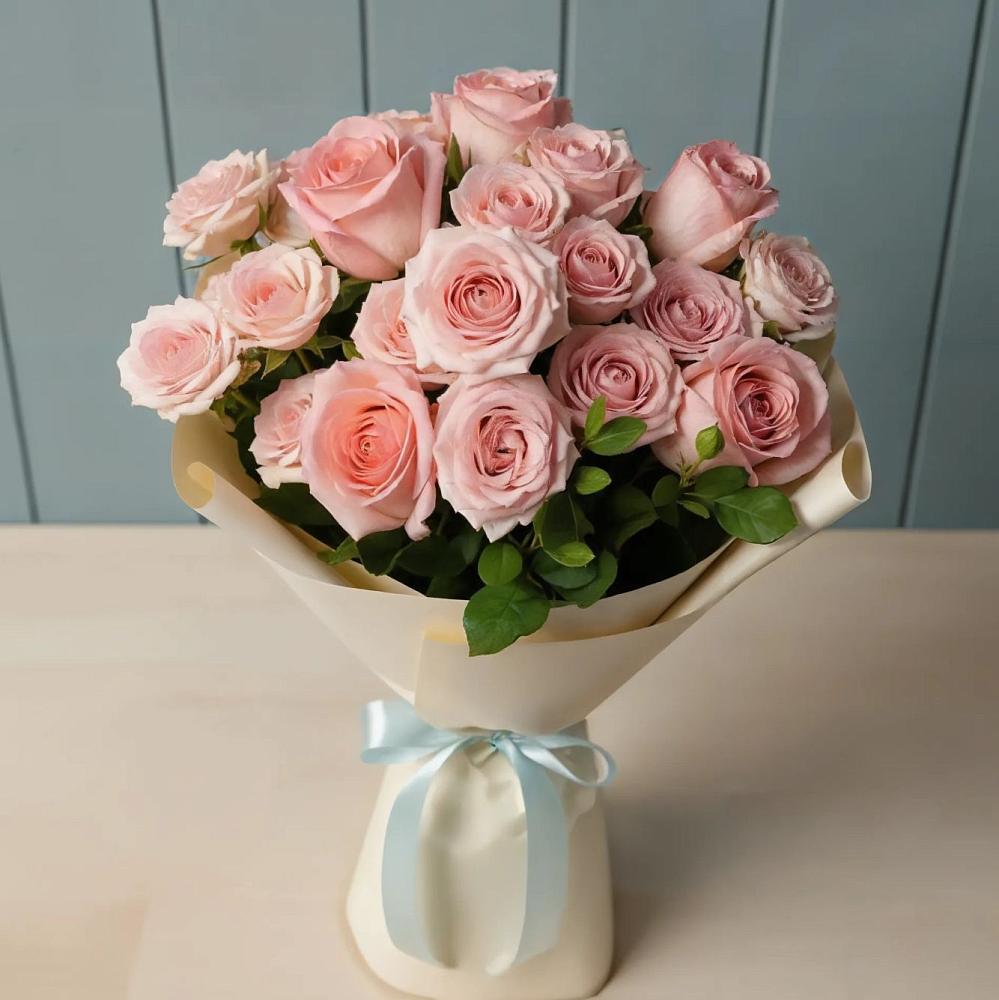 Букет Розовый шарм в Селятино