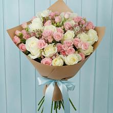 Букет цветов из:  Розы в Селятино